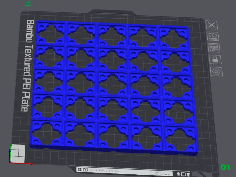 5x5 baseplate gridfinity