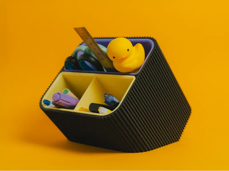 Desk organizer (modular and customizable)