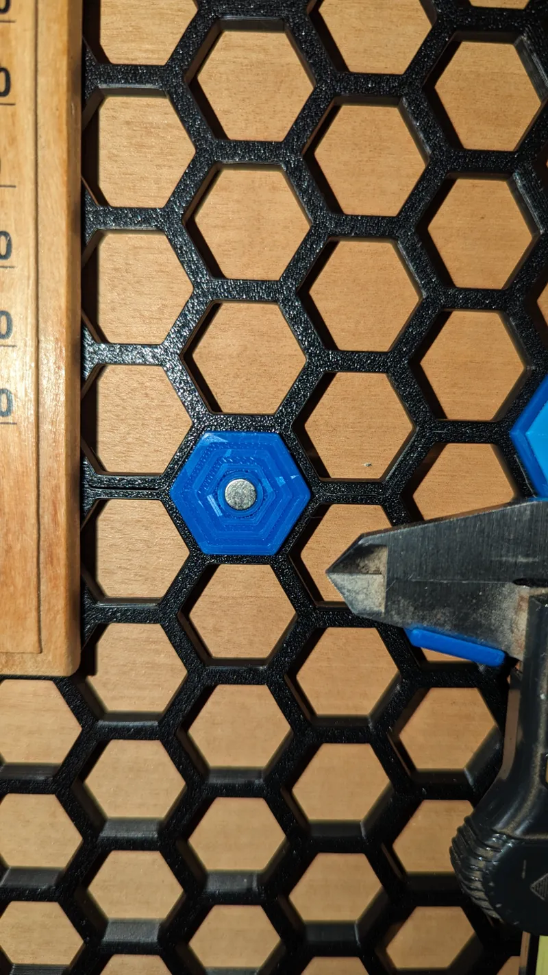 Honeycomb storage magnétique 
