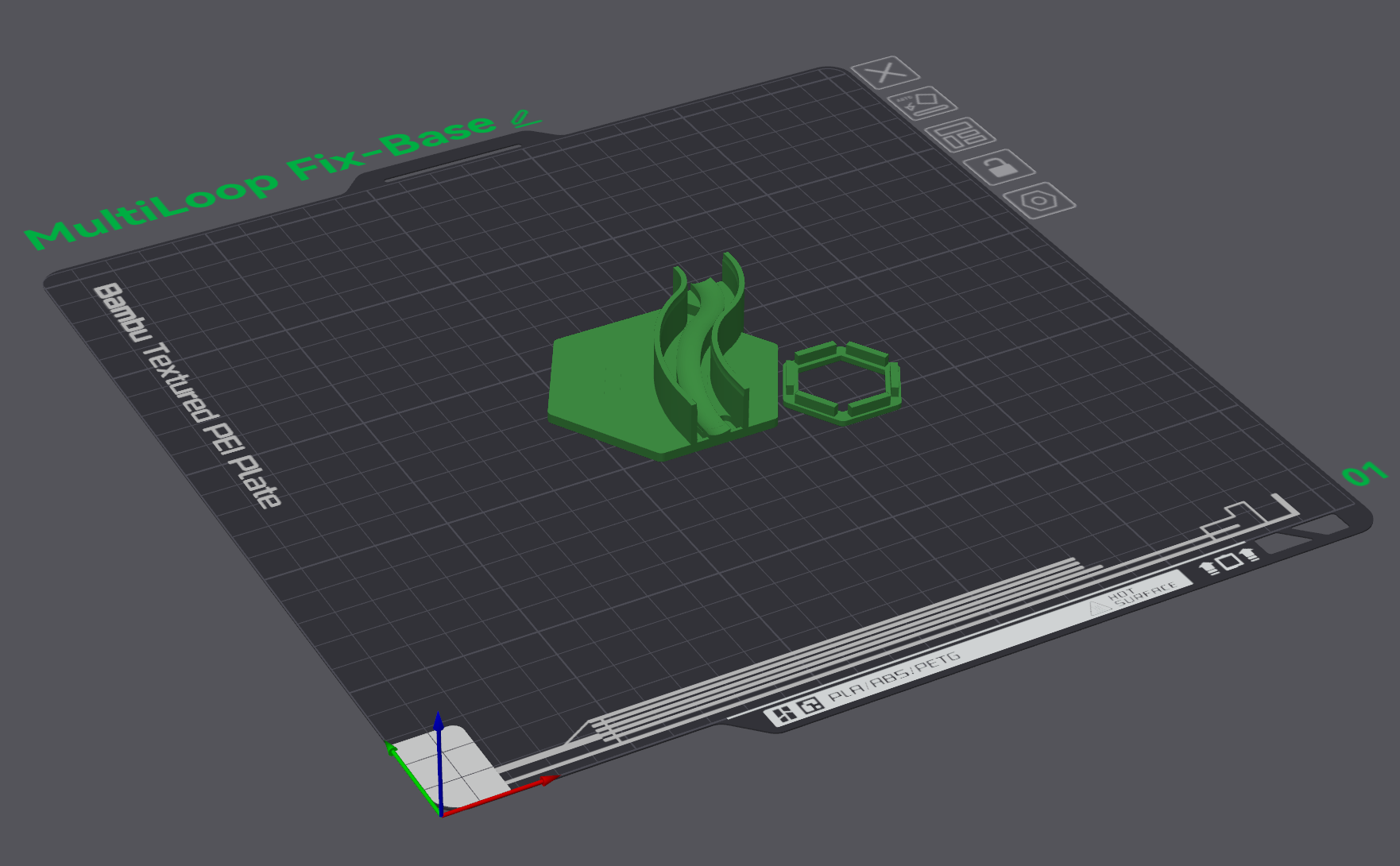 Miniatura 2 do modelo 3D Gravitrax Multi-Loop fix / conversion bottom