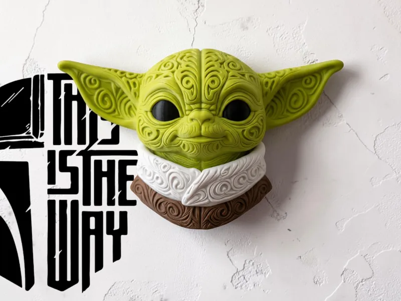 Grogu - Baby Yoda - Fan art - NO AMS
