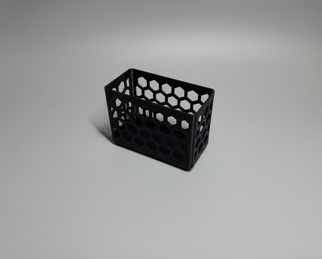 Miniatura 1 do modelo 3D Parametric Gridfinity Hex Bins