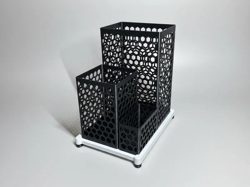 Parametric Gridfinity Hex Bins