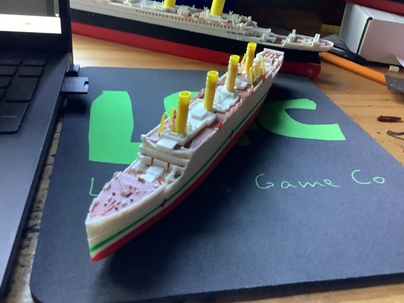H.M.H.S. Britannic Full Color