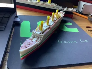 H.M.H.S. Britannic Full Color