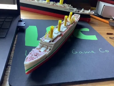 H.M.H.S. Britannic Full Color