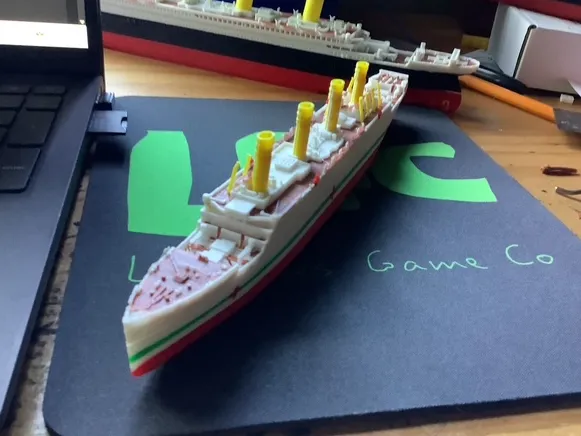 H.M.H.S. Britannic Full Color