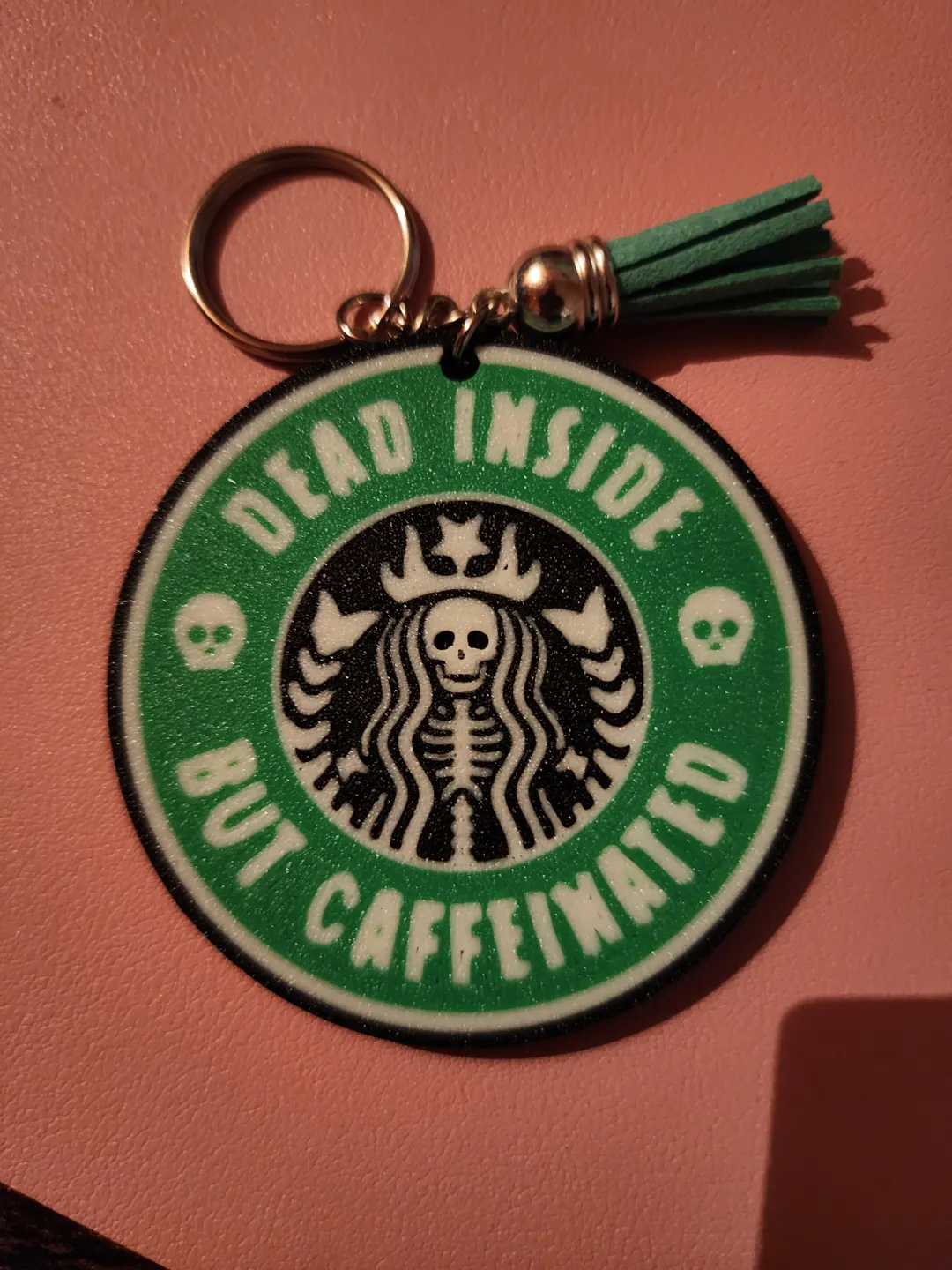 Dead Inside Keychain - Free 3D Print Model - MakerWorld