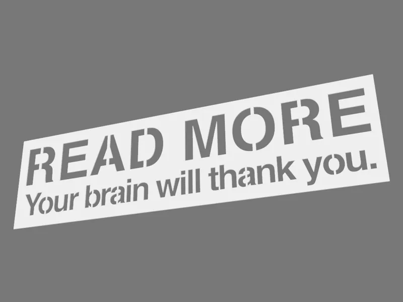 READ MORE Bookmark (30 minute print)