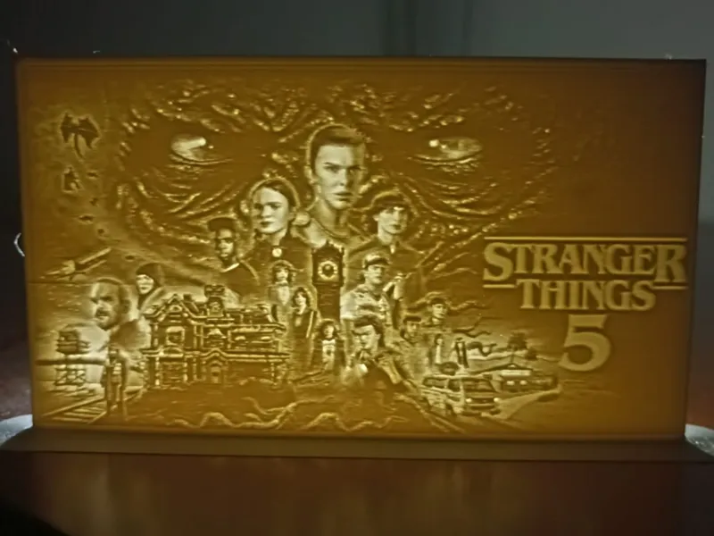 Stranger Things litofania