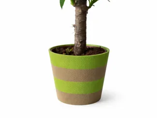 Rillen Topf für IKEA Yucca / Monstera Deliciosa 