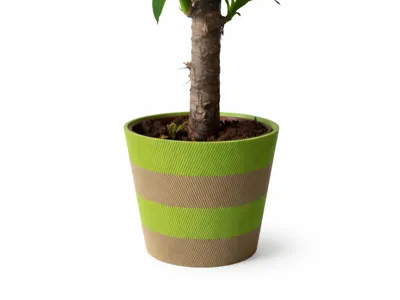 Grooved Pot for IKEA Yucca / Monstera Deliciosa