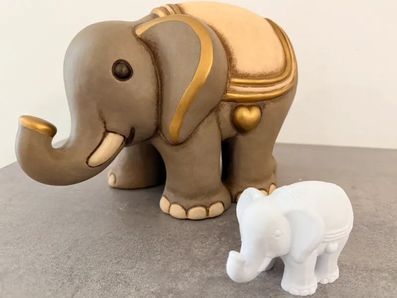 Elefante dolci linee