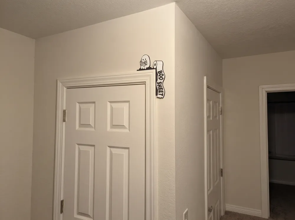 Decoracion de pared - Boo Sheet - Free 3D Print Model - MakerWorld