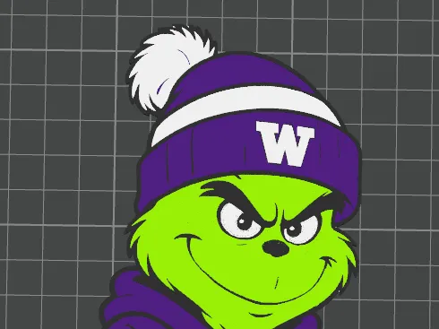 girnch style university of washington sweater