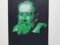 Galileo Portrait 3-Color Greenscale V1 192mm x 240mm