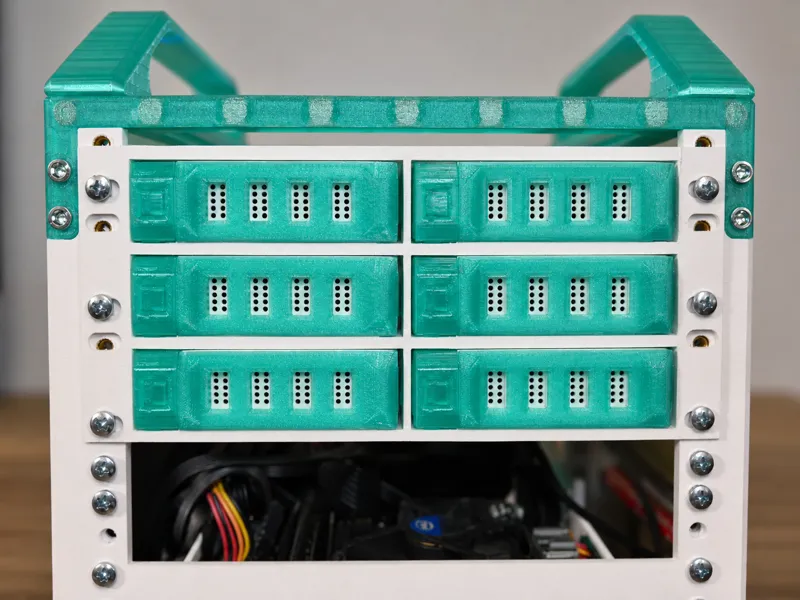 Hot Swappable 10" Rack Drive Tray 2.5U w/cradle