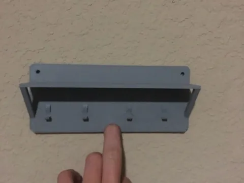 wall mount key/wallet holder