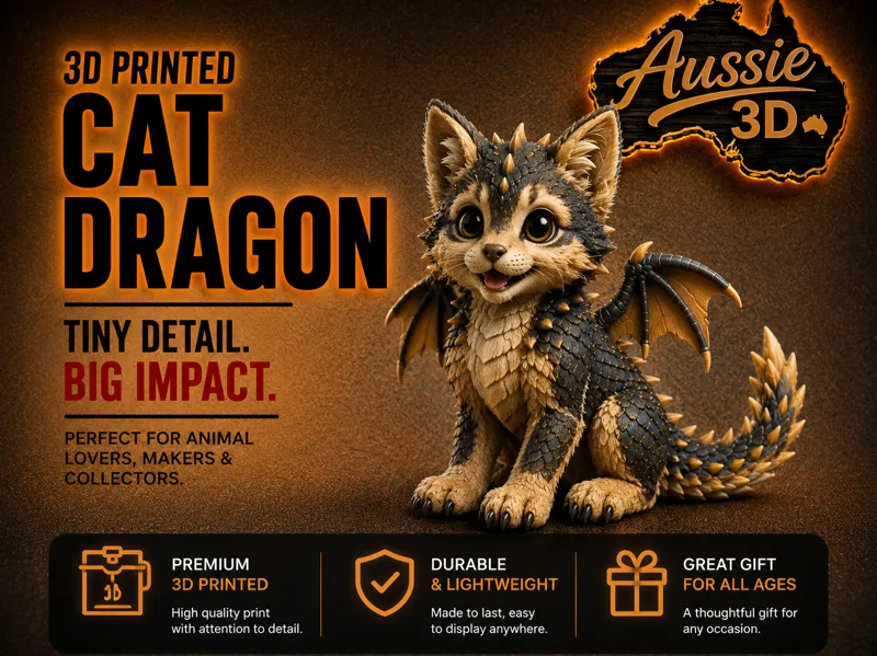 Cute Cat Dragon