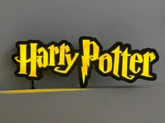 Harry Potter LED Light Box / Letrero