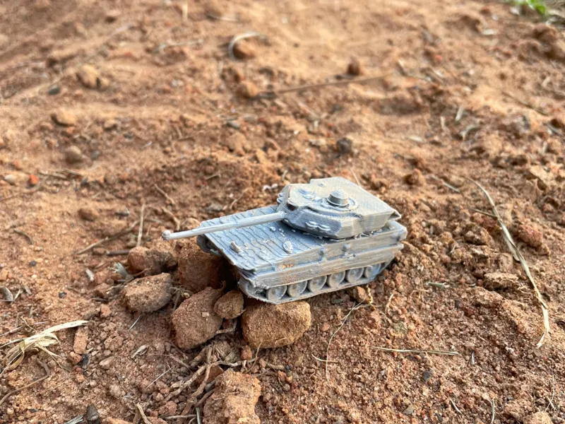3-D Main Battle Tank 