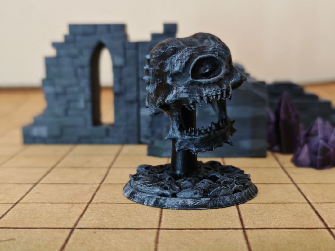 DnD Death Tyrant - D&D Monster Manual - Day 15