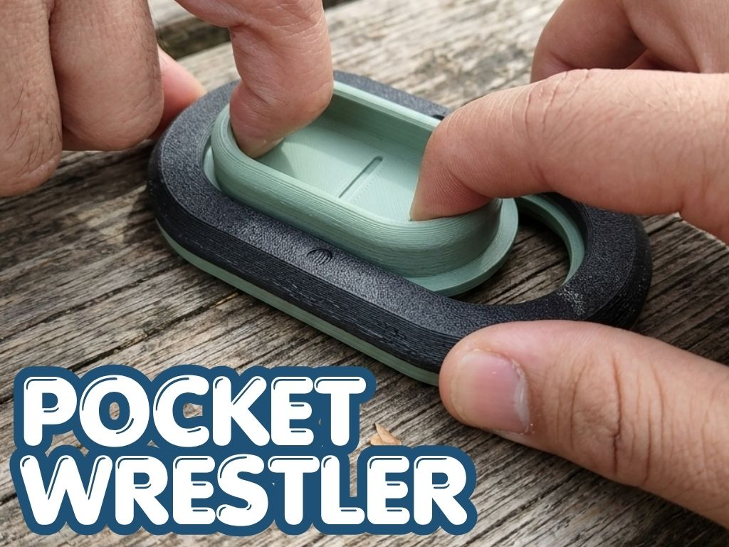 Pocket Wrestler - Mini Finger Grip Strength Dueler