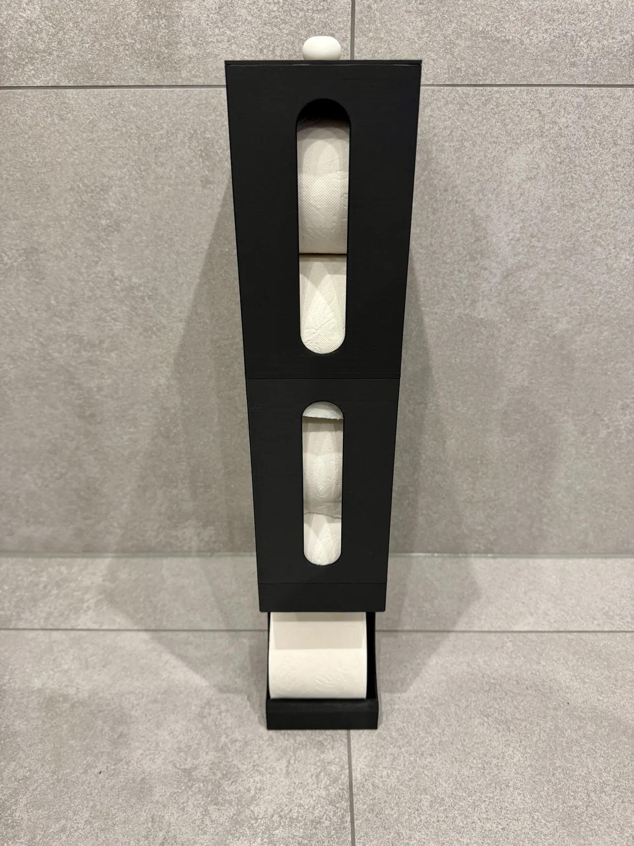 Simple Stackable Toilet Roll Dispenser MAX view 2