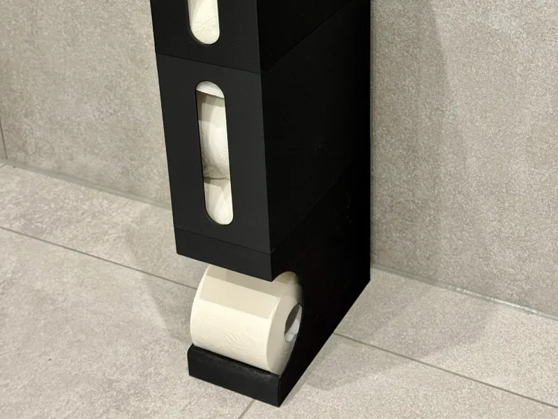Simple Stackable Toilet Roll Dispenser MAX