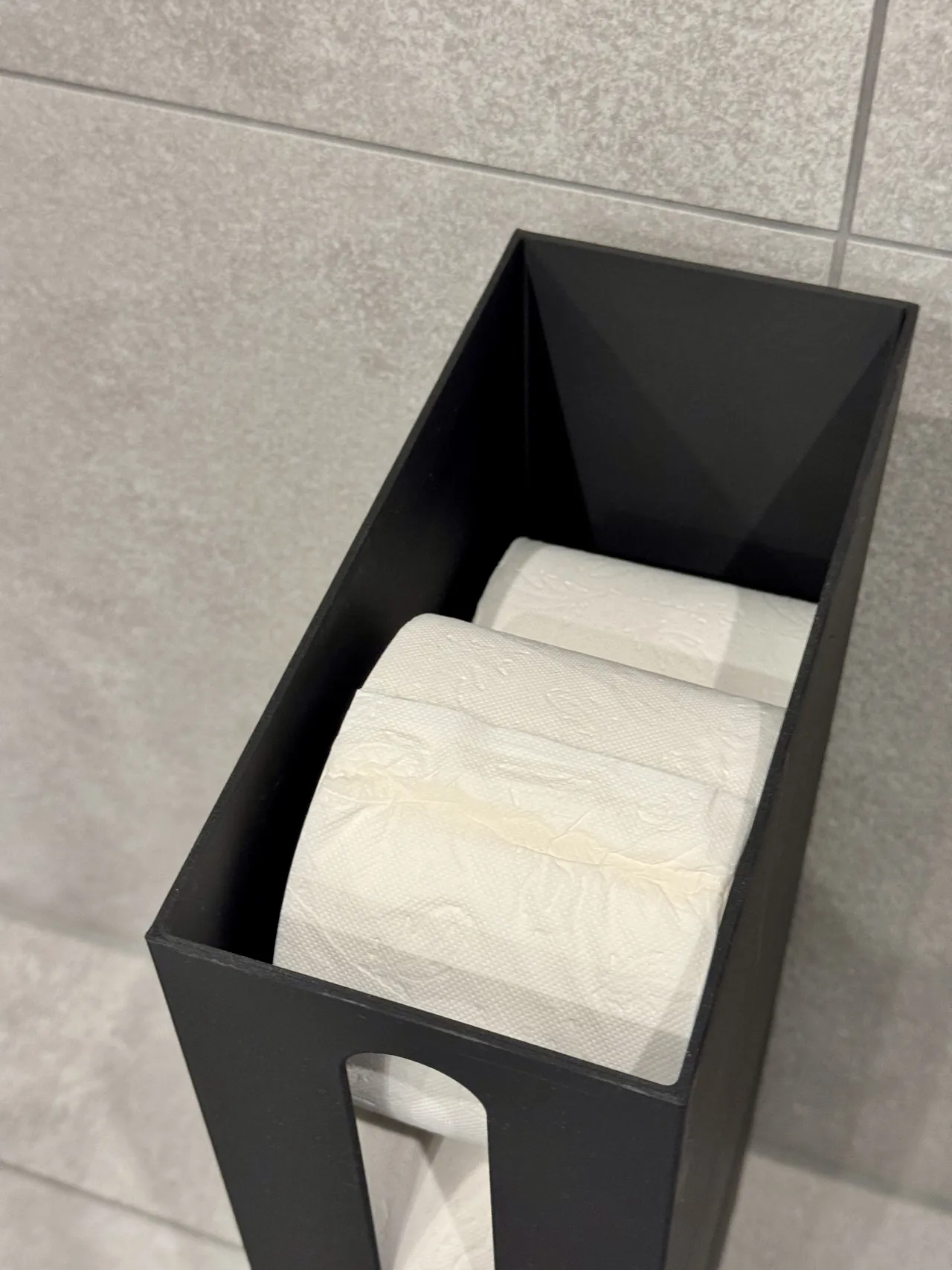 Simple Stackable Toilet Roll Dispenser MAX view 3