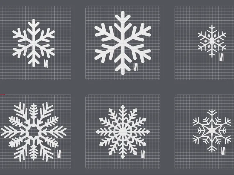 SnowFlakes for Acoustic wall