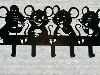 Mice Wall Key Holder