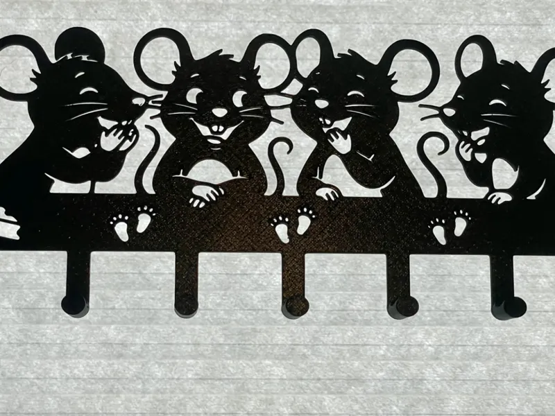 Mice Wall Key Holder