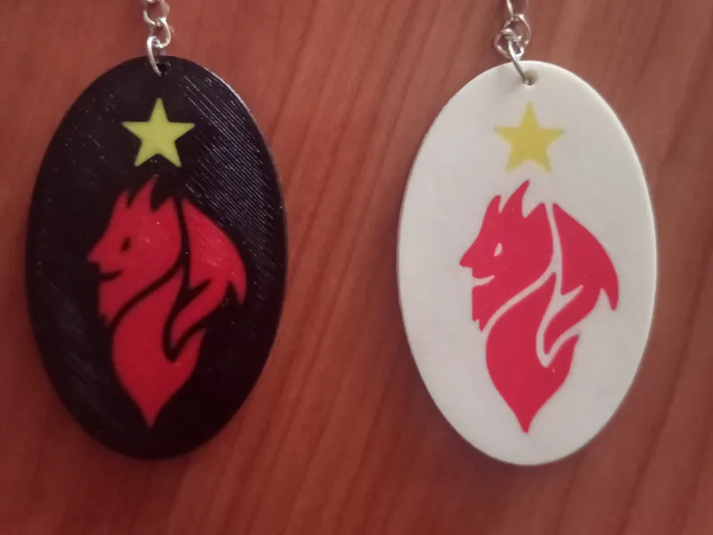 Keychain Milan Diavoletto Anni '80