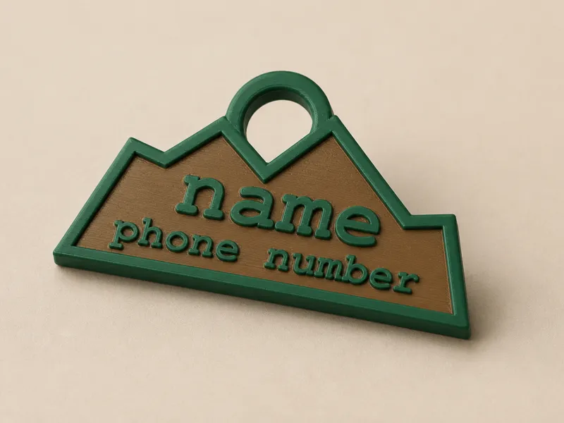 dog tag/ targhetta cane