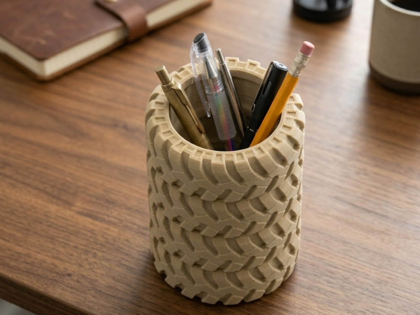 Tire Pen Holder