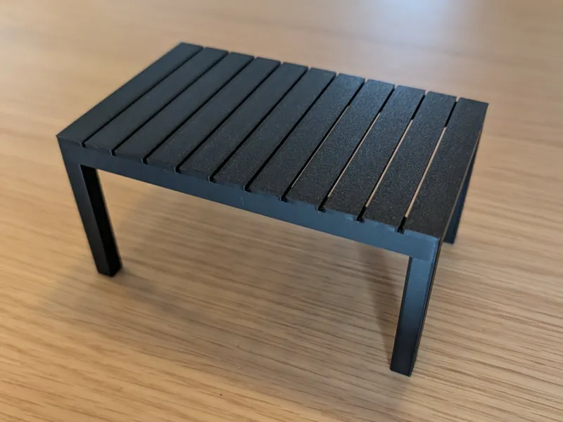 Miniature table