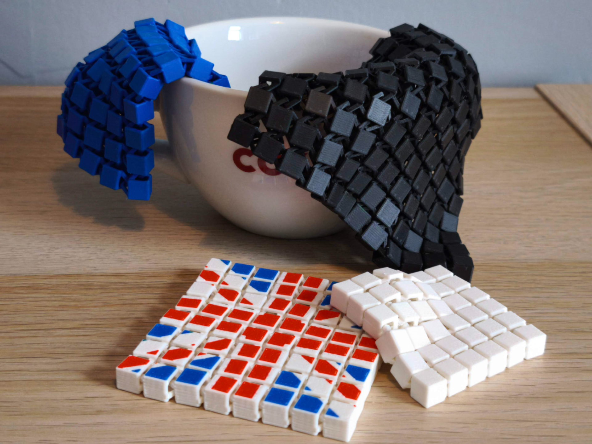 Flexi Fabric Fidget Tiles - 5 Versions