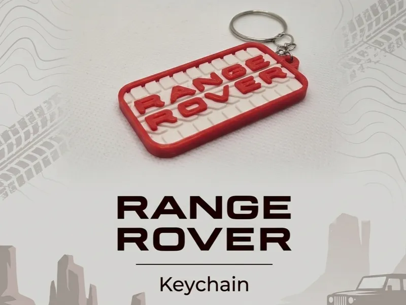 Range Rover Keychain | Minimalist Off-Road 4x4