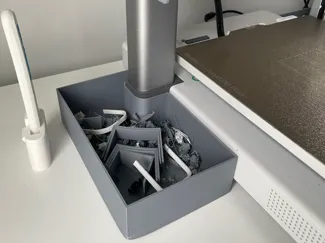 a1 purge/poop bucket with poop deflector