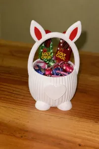Bunny Basket with Color Ear Inserts (No AMS Needed)