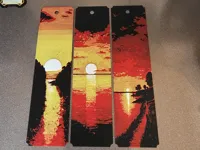 Color Version - 0.08mm layer, 2 walls, 100% infill