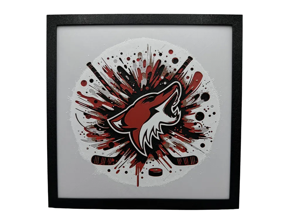 Arizona Coyotes - NHL Hueforge