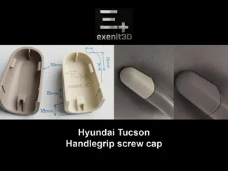 Handlegrip screw cap for Hyundai Tucson 2004-2009