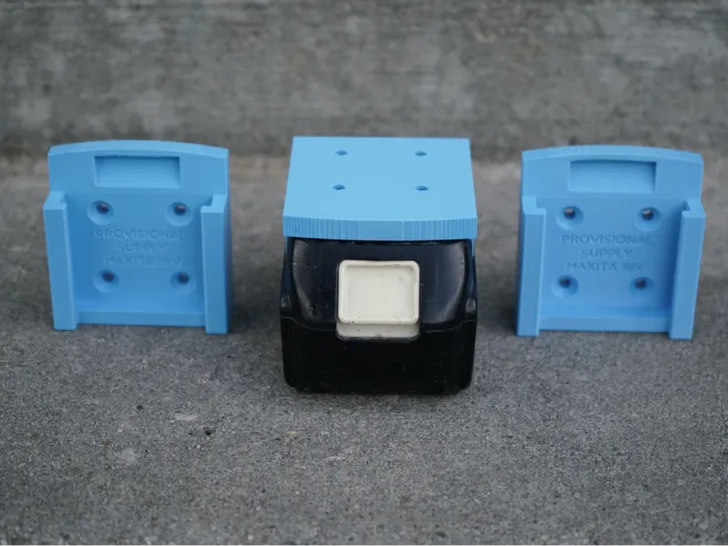 Makita 18v Battery Mount 