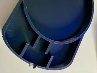 5 Liter Druckfässchen Stand mit Glasablage