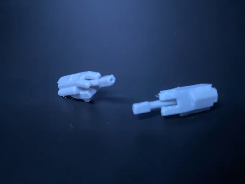 Arm Cannons For Virtual 2887 Armor Kit