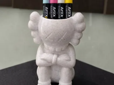 Kaws Pen Holder - desk