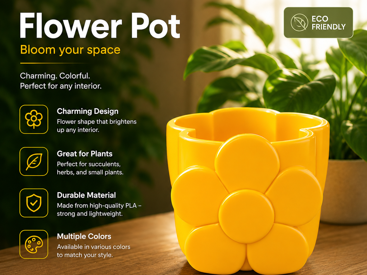 Sunny Bloom Pot