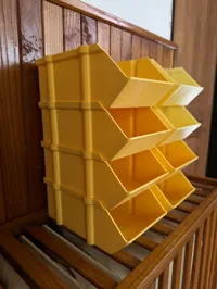 Boîte empilable pleine 150x100x60 — photo 1